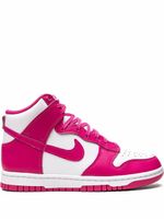 Nike baskets Dunk High "Prime Pink" - Blanc