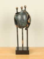 Kunstwerk uit brons Bolwerk, 32 cm - thumbnail