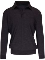 Kiton polo en laine - Gris