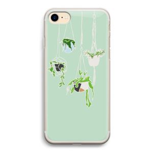 Hang In There: iPhone 7 Transparant Hoesje