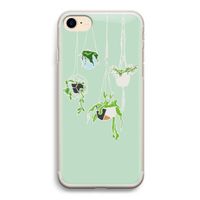 Hang In There: iPhone 7 Transparant Hoesje