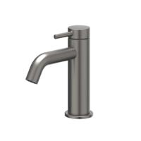 IVY Bond Wastafelkraan - Model S - Geborsteld Metal Black PVD