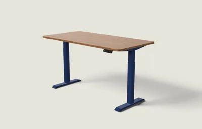 Desktronic HomeOne bureau Diepblauw / Walnoot / 160x80 cm