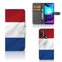 Motorola Moto E20 | E30 | E40 Bookstyle Case Nederlandse Vlag