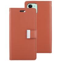 Voor iPhone 11 kwik GOOSPERY RICH DIARY Crazy Horse textuur horizontale Flip lederen draagtas met houder & kaartsleuven & portemonnee (bruin)