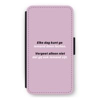 gij zijt ook iemand: iPhone 12 mini Flip Hoesje