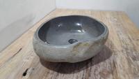 Rivierstenen waskom RL250307, 51x43x15 cm