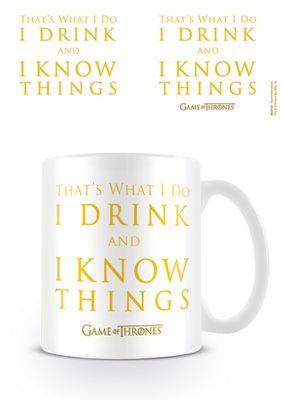 Game Of Thrones Drink & Know Things - Mok - Mokken;Mokken (5050574251976) Game Of Thrones Drink & Know Things - Mok - Mokken;Mokken (5050574251976)