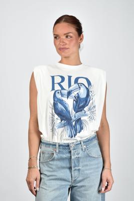 Farm Rio t-shirt 349809 off white