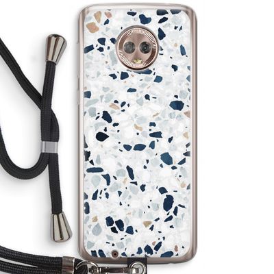 Terrazzo N°1: Motorola Moto G6 Transparant Hoesje met koord