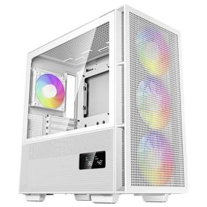 DeepCool CH560 Digital WH Midi-tower PC-behuizing Wit 4 voorgeïnstalleerde ventilators