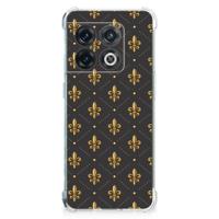 OnePlus 10 Pro Doorzichtige Silicone Hoesje Franse Lelie