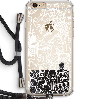 Vexx Mixtape #2: iPhone 6 PLUS / 6S PLUS Transparant Hoesje met koord