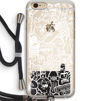 Vexx Mixtape #2: iPhone 6 PLUS / 6S PLUS Transparant Hoesje met koord