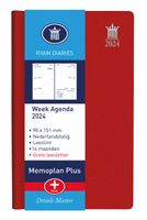 Agenda 2024 Ryam Memoplan 7 Plus Mundior 7dagen/2pagina's assorti