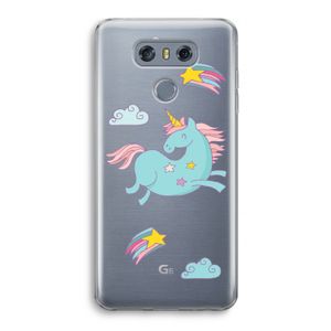 Vliegende eenhoorn: LG G6 Transparant Hoesje