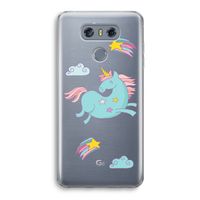 Vliegende eenhoorn: LG G6 Transparant Hoesje