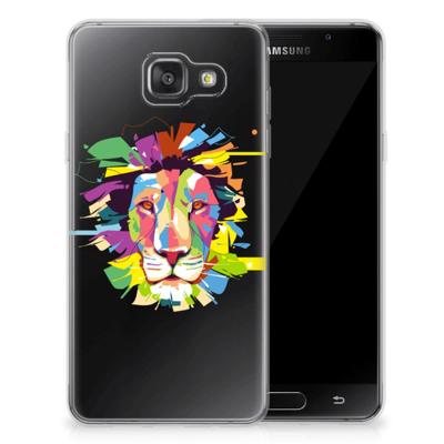 Samsung Galaxy A3 2016 Telefoonhoesje met Naam Lion Color Samsung Galaxy A3 2016 Telefoonhoesje met Naam Lion Color
