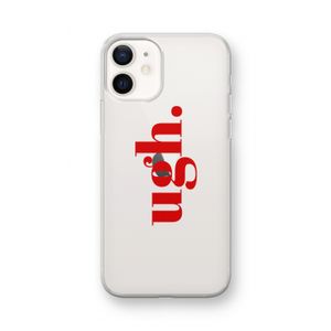Ugh: iPhone 12 mini Transparant Hoesje