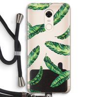 Lange bladeren: Xiaomi Redmi 5 Transparant Hoesje met koord