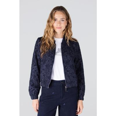 Jansen Amsterdam - Blauw | Dames | Jasje | Blauw | 36 | regular | Kamst mode