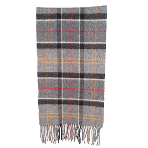 Tartan scarf merino/cashmere modern tartan