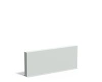 Polyester muur 200x15x80cm.