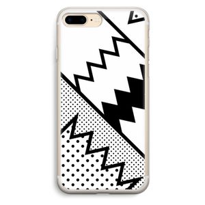 Pop Art #5: iPhone 7 Plus Transparant Hoesje