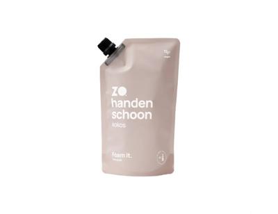 Zo Schoon Navulzak - handen schoon kokosnoot