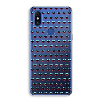 Hartjes: Xiaomi Mi Mix 3 Transparant Hoesje