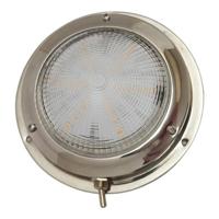Hollex Plafonnière Opbouw Rvs304 12v 140mm Ww Led Default