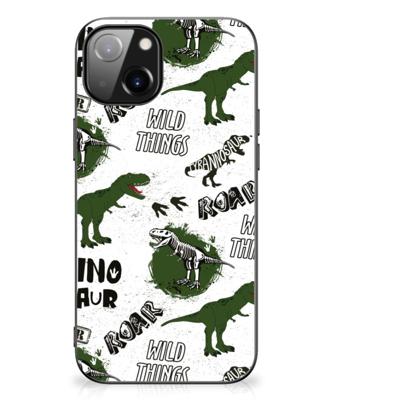 Dierenprint Telefoonhoesje voor Apple iPhone 13 | iPhone 14 Dinosaurus