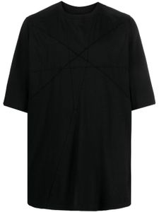 Rick Owens DRKSHDW t-shirt Jumbo à design patchwork - Noir