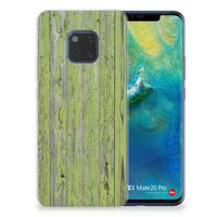 Huawei Mate 20 Pro Bumper Hoesje Green Wood