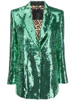 Philipp Plein blazer à sequins brodés - Vert - thumbnail