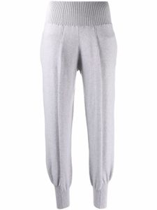 Stella McCartney pantalon de jogging fuselé - Gris