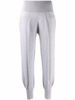 Stella McCartney pantalon de jogging fuselé - Gris - thumbnail