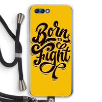 Born to Fight: Honor 10 Transparant Hoesje met koord