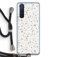 Terrazzo N°14: Sony Xperia 5 II Transparant Hoesje met koord