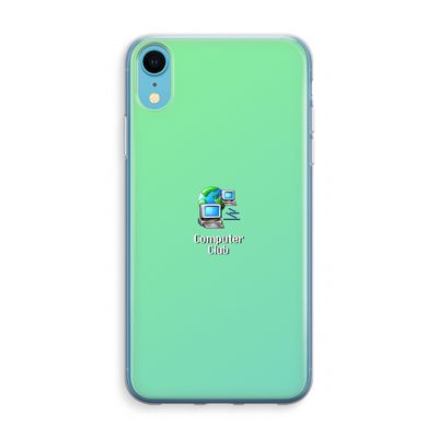 Win98: iPhone XR Transparant Hoesje