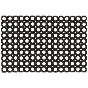 VidaXL Rubbermatten 5 st 16 mm 40x60 cm