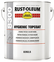 rust-oleum 8300 hygienische muurcoating ral 9010 5 ltr - thumbnail