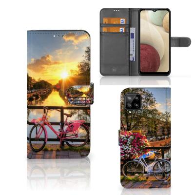Samsung Galaxy A12 | Flip Cover | Amsterdamse Grachten