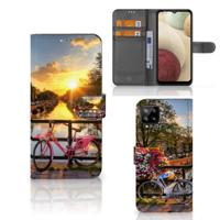 Samsung Galaxy A12 | Flip Cover | Amsterdamse Grachten