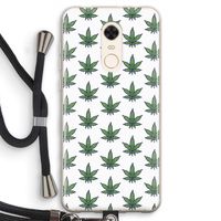 Weed: Xiaomi Redmi 5 Transparant Hoesje met koord