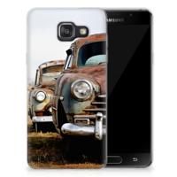 Samsung Galaxy A3 2016 | Siliconen hoesje | met foto Vintage Auto