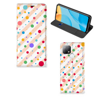 OPPO A15 Hoesje met Magneet Dots - thumbnail