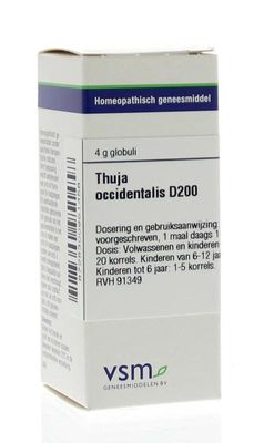VSM Thuja occidentalis D200 (4 gr)