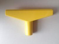 T-stuk 90 mm geel voor profiel-1