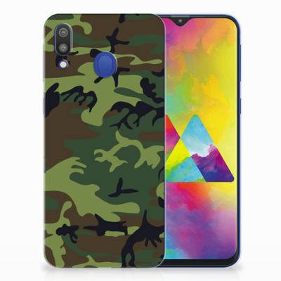 Samsung Galaxy M20 (Power) | TPU bumper | Army Dark